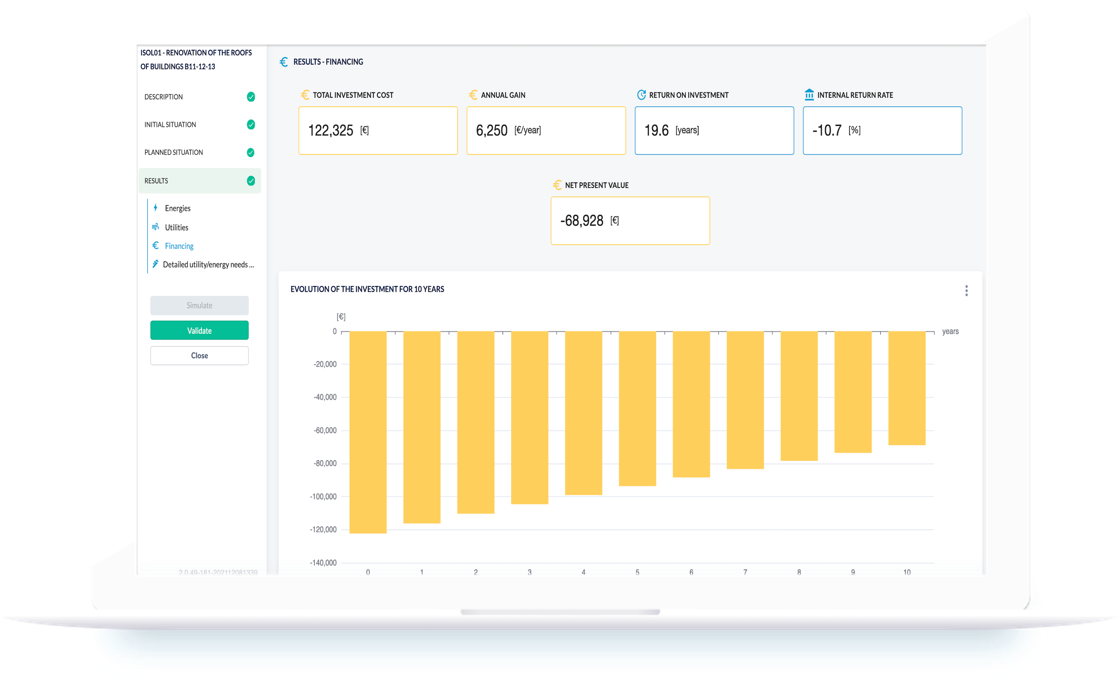 Energy audit software for businesses & public authorities EASEE